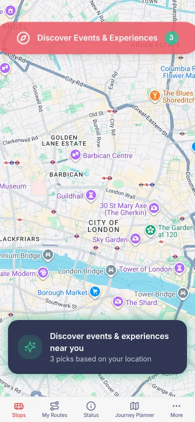 Axon Vibe Commuter App